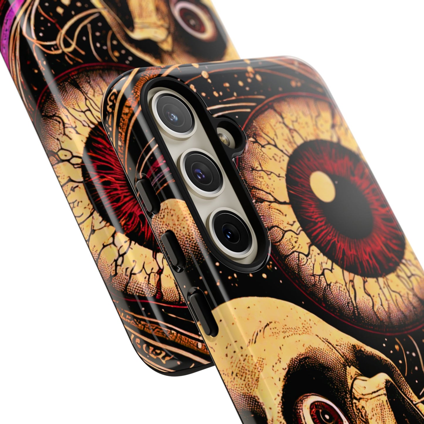 Ocular Doom – Impact-Resistant Tough Phone Case for iPhone, Samsung & Google Pixel | NecroGrip