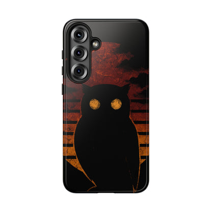 Sunset Surveillance – Impact-Resistant Tough Phone Case for iPhone, Samsung, & Google | NecroGrip