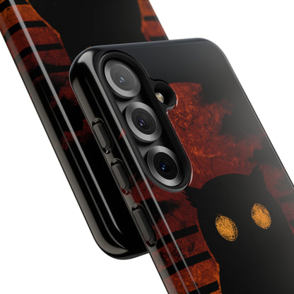 Sunset Surveillance – Impact-Resistant Tough Phone Case for iPhone, Samsung, & Google | NecroGrip