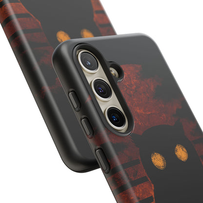 Sunset Surveillance – Impact-Resistant Tough Phone Case for iPhone, Samsung, & Google | NecroGrip