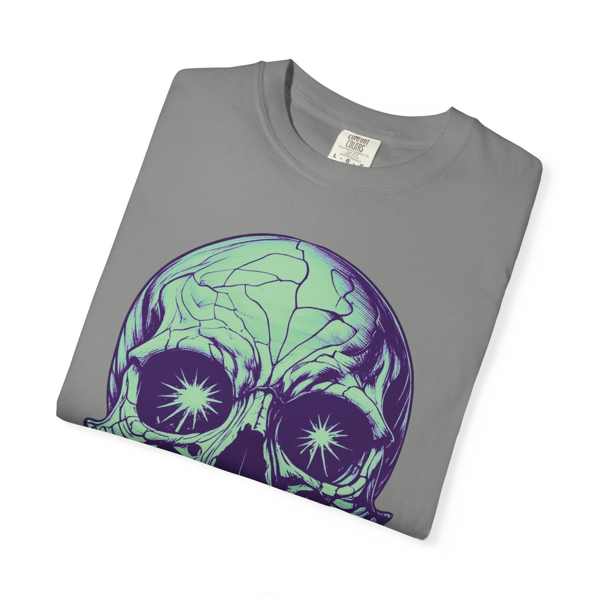 Starry Eyed Skull T-Shirt - NecroGrip 