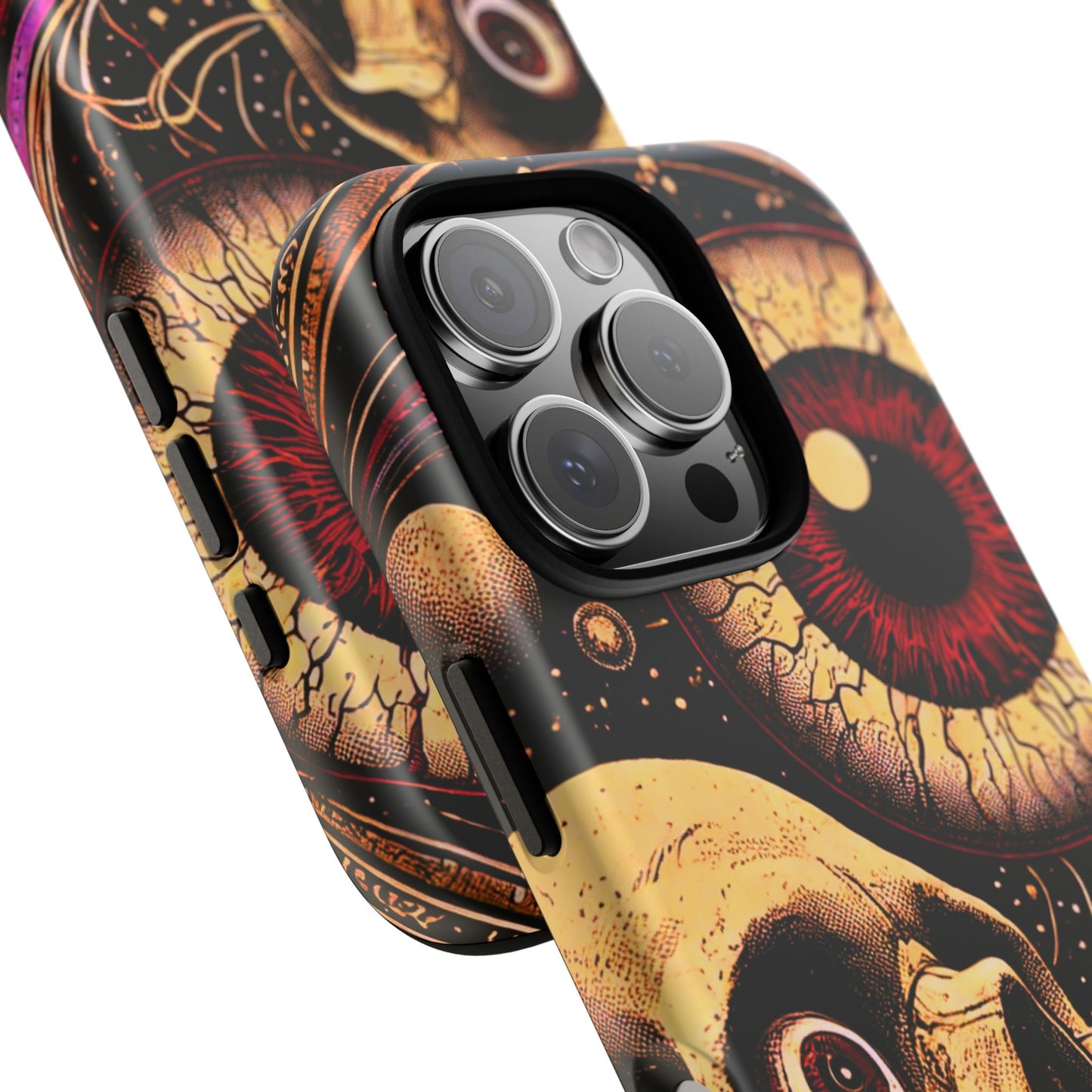 Ocular Doom – Impact-Resistant Tough Phone Case for iPhone, Samsung & Google Pixel | NecroGrip