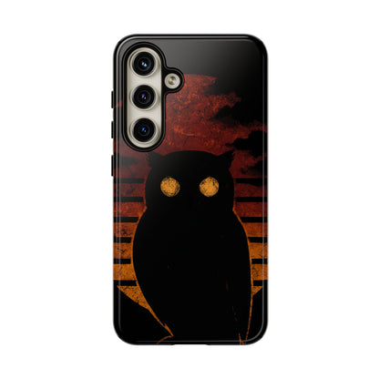 Sunset Surveillance – Impact-Resistant Tough Phone Case for iPhone, Samsung, & Google | NecroGrip