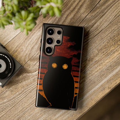 Sunset Surveillance – Impact-Resistant Tough Phone Case for iPhone, Samsung, & Google | NecroGrip