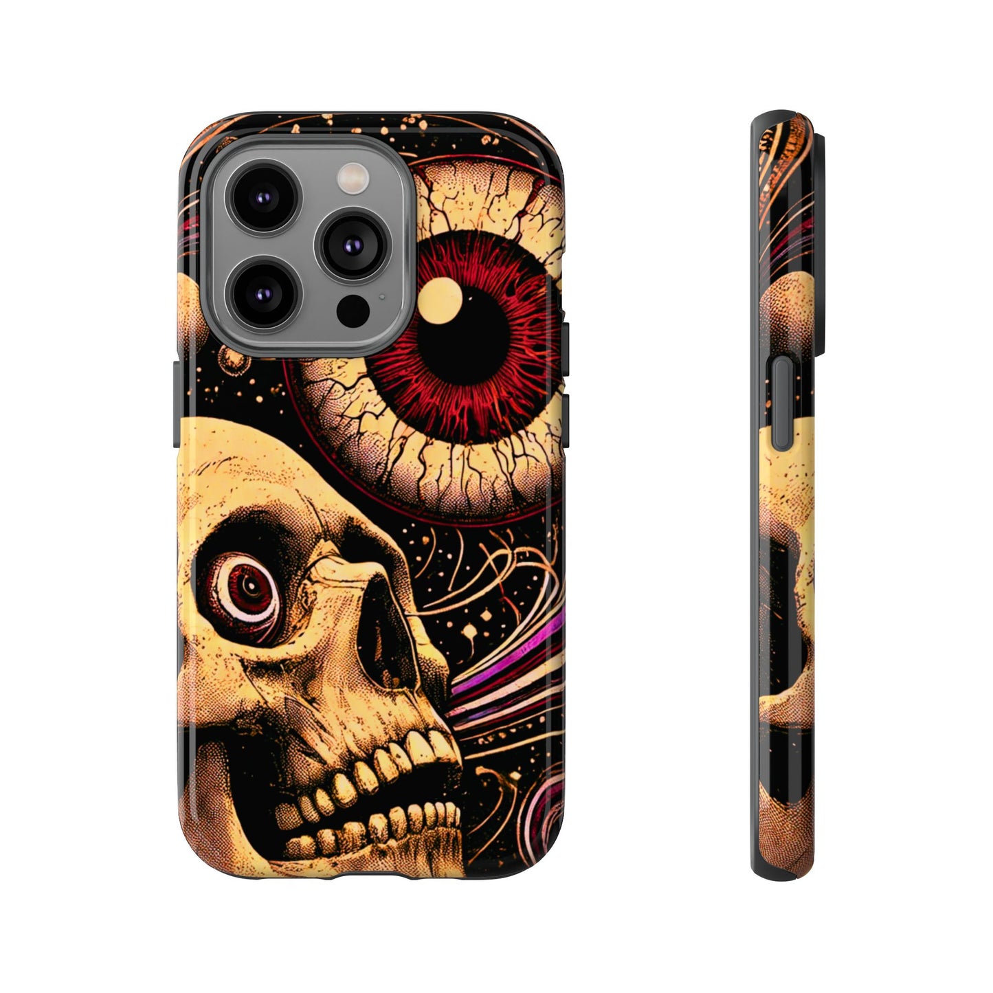 Ocular Doom – Impact-Resistant Tough Phone Case for iPhone, Samsung & Google Pixel | NecroGrip